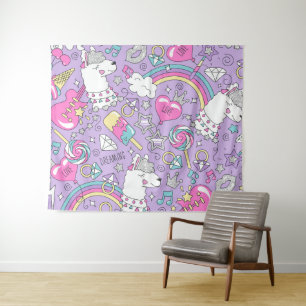 Llama pattern 1 tapestry