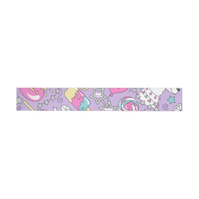 Llama pattern 1 wrap around label (Individual)