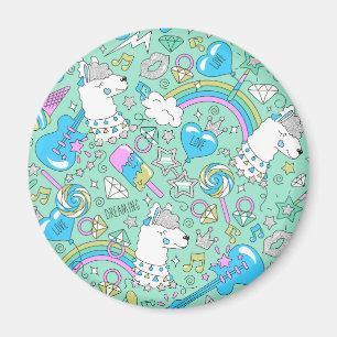 llama pattern 2 magnet