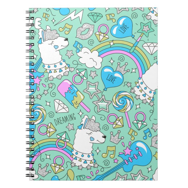 llama pattern 2 notebook (Front)