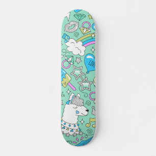 llama pattern 2 skateboard