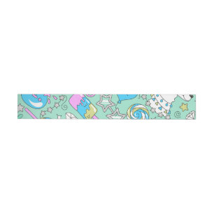 llama pattern 2 wrap around label
