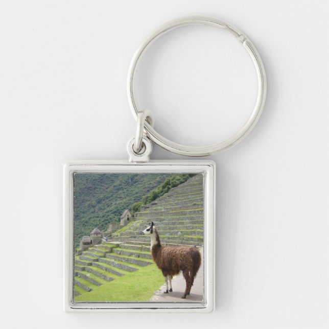 llama peru key ring (Front)