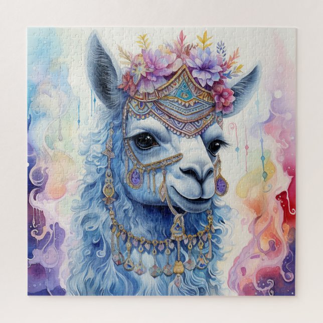 Llama Portrait Jigsaw Puzzle (Vertical)