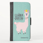 Llama Queen Illustration Case<br><div class="desc">Llama Queen Phone Case - Save your drama and look to your llama. Be a llama queen not a drama queen with this ultra quirky and fun phone case. No hassles everyone will definitely know who's in charge. The perfect gift for a friend, family member or work colleague who wants...</div>