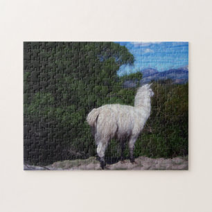 Llama Queen Jigsaw Puzzle