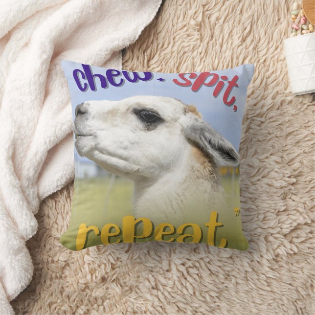 llama quote cushion (Blanket)