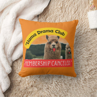 llama quote cushion