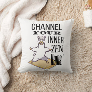 llama quotes cushion
