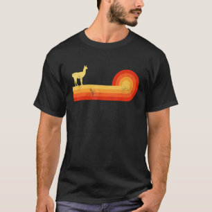 Llama Retro Vintage Style 60s 70s Men Women Anima T-Shirt
