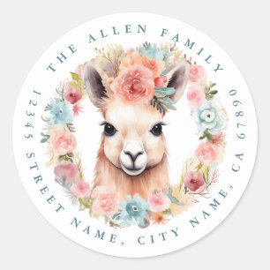 Llama Return Address Labels