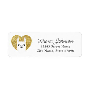 Llama Return Address Labels