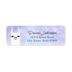 Llama Return Address Labels