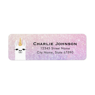 Llama Return Address Labels