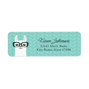 Llama Return Address Labels