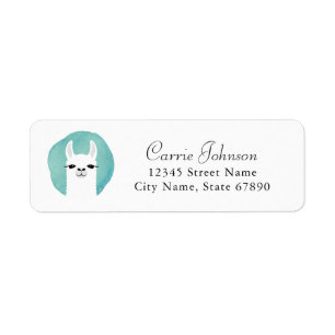 Llama Return Address Labels