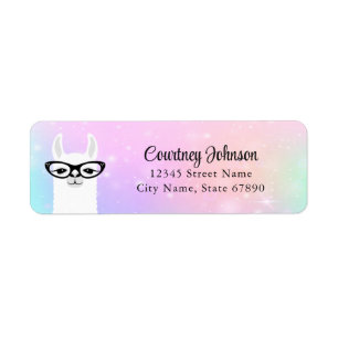 Llama Return Address Labels