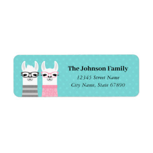 Llama Return Address Labels