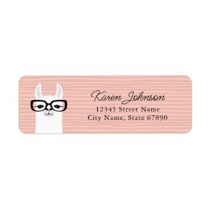 Llama Return Address Labels