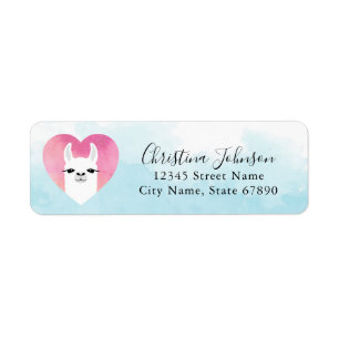 Llama Return Address Labels