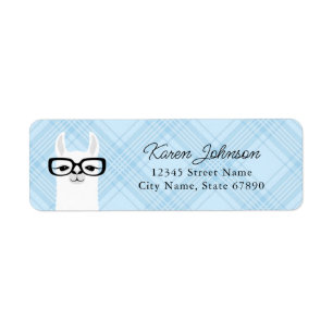 Llama Return Address Labels