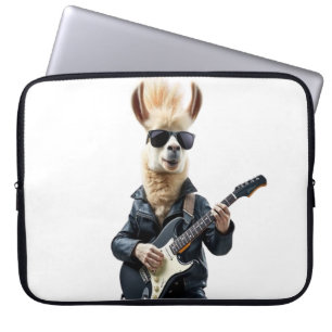Llama rockstar laptop sleeve