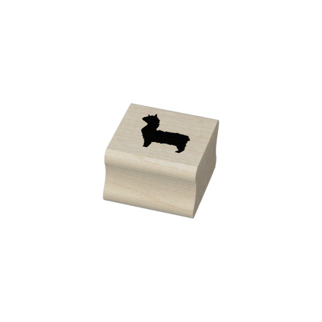 Llama rubber stamp, alpaca rubber stamp (Stamp)