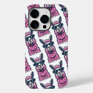 Llama say you Rock | Quirky pose in sunglasses Case-Mate iPhone 14 Pro Case