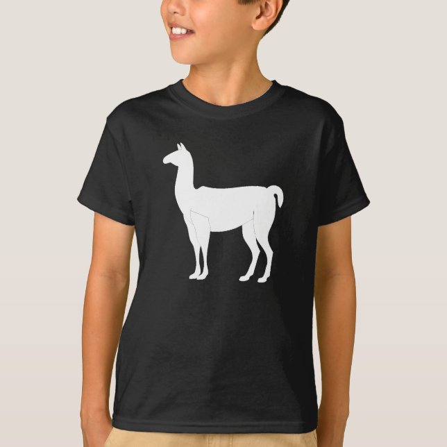 Llama Silhouette T-Shirt (Front)