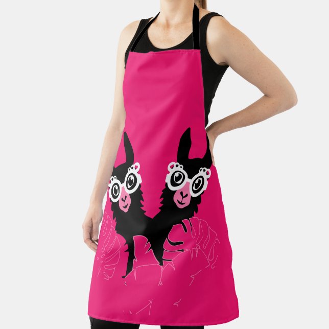 Llama Sisters Apron (Insitu)