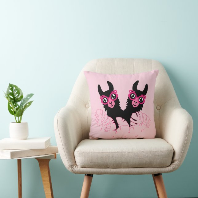 Llama Sisters Cushion (Chair)