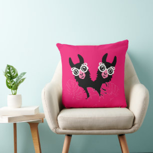 Llama Sisters Cushion