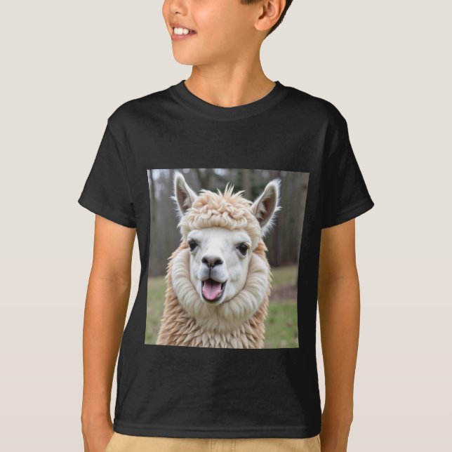 LLama Smirk T-Shirt (Front)