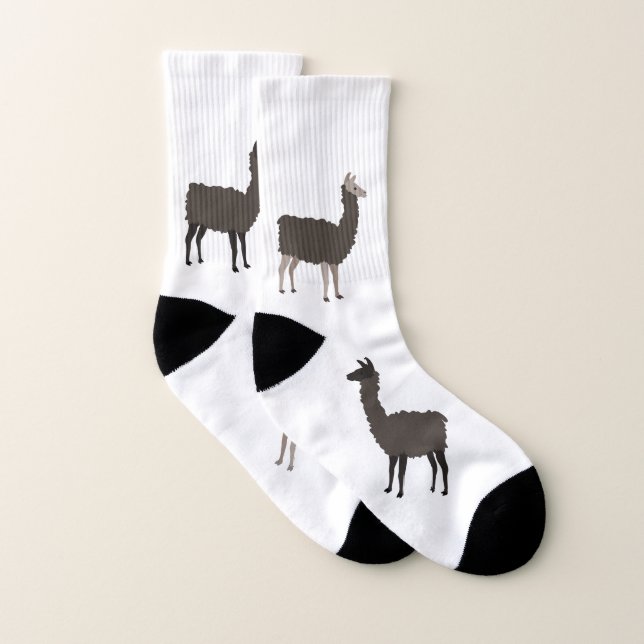 Llama Socks (Pair)