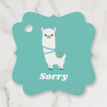 Llama Sorry Favour Tags