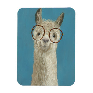 Llama Specs - Round Eyeglasses Magnet