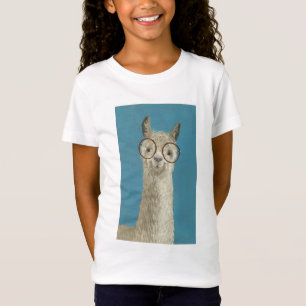 Llama Specs - Round Eyeglasses T-Shirt