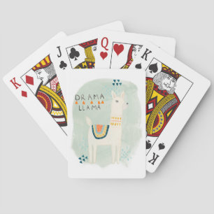 Llama Squad - Drama Llama Playing Cards
