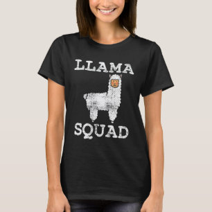 Llama Squad Vintage T-Shirt