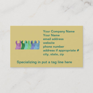 Llama Sweet Pea: The Wise Matriarch Llama Business Card