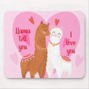 Llama Tell you  Mouse Mat