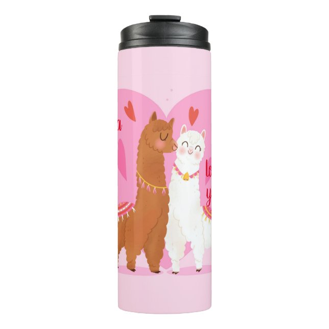 Llama Tell you   Thermal Tumbler (Front)