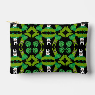 Llama Themed Print Accessory Pouch