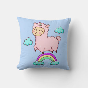 Llama  throw pillow