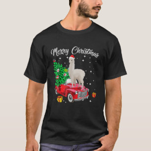 Llama Tree Christmas Sweater Xmas Pet Animal Lover