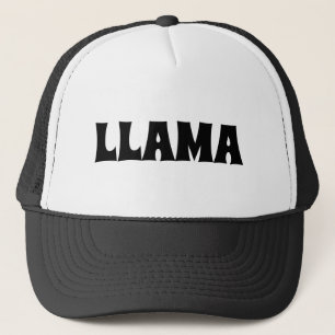 LLAMA TRUCKER HAT