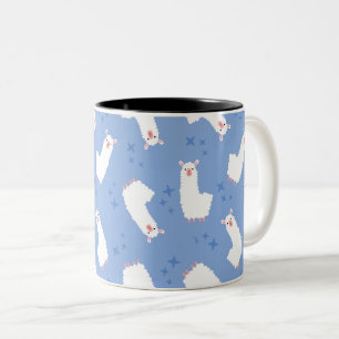 Llama Two-Tone Coffee Mug
