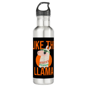 Llama Unicorn Lama animal trends saying gift 710 Ml Water Bottle