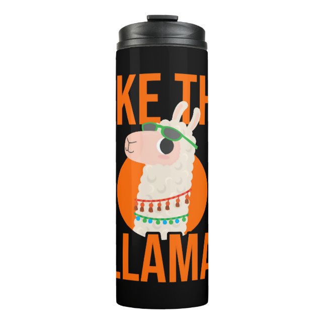 Llama Unicorn Lama animal trends saying gift Thermal Tumbler (Front)