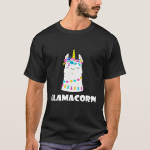 Llama Unicorn Llamacorn T-Shirt